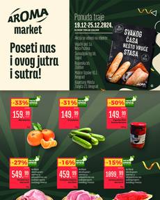 Aroma Market - Specijal akcija Nova Pazova, Sopot, Zlatibor i Beograd