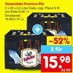 Hasseröder Premium Pils, 2 x 20 x 0,5 l