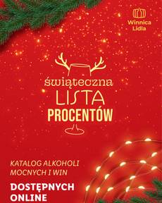 Lidl - Katalog alkoholi mocnych