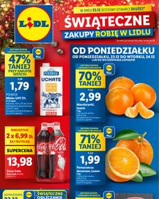 Gazetka Lidl od poniedziałku 23.12.