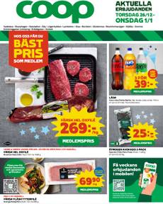 Coop-reklamblad från torsdag 26/12