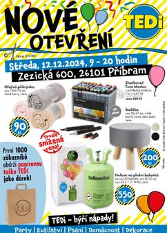 TEDi - Nové otevření Příbram