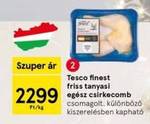 Tesco finest friss tanyasi egész csirkecomb