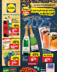 catalog Lidl de la vineri 27.12.