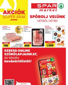 Spar Market akciós újság, érvényes csütörtöktől 12.05.