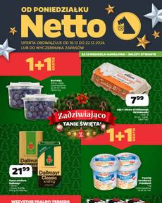 Gazetka Netto od poniedziałku 16.12.