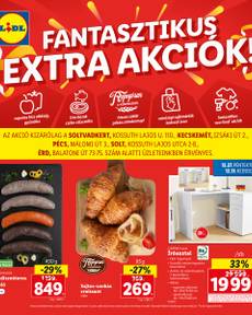 Lidl - Soltvadkert, Kecskemét, Pécs, Solt, Érd