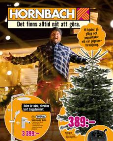 Hornbach-reklamblad från fredag 29/11