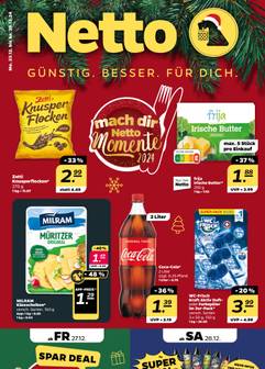 Netto-Prospekt von Montag 23.12.