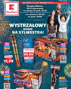 Gazetka Kaufland od piątku 27.12.