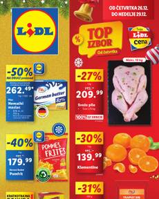 Lidl katalog iz četvrtka 26.12