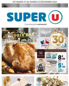 Catalogue Super U de du mardi 17/12