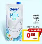 Clever mlieko trvanlivé, 1 l