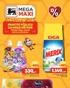 Mega Maxi katalog iz četvrtka 05.12