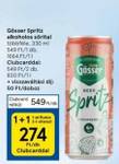 Gösser Spritz alkoholos sörital