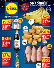 Lidl leták od pondělí 16.12.