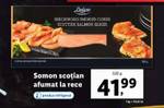 Somon scotian afumat la rece, 320 g