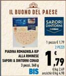 PIADINA ROMAGNOLA IGP ALLA RIMINESE SAPORI & DINTORNI CONAD