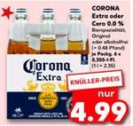 Corona Extra oder Cero 0.0 %, 6 x 0,355 l