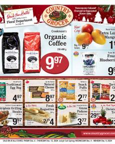 Country Grocer flyer from Friday 12-06