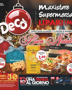 Decò - Supermercati/Maxistore/Local Lipari