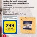 Lecker darabolt gouda sajt