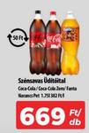 Coca-Cola / Coca-Cola Zero/ Fanta Narancs