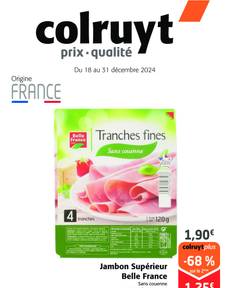 Catalogue Colruyt de du mercredi 18/12