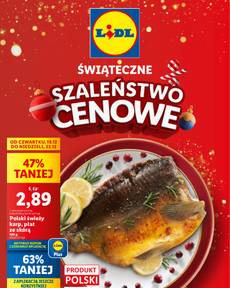 Gazetka Lidl od czwartku 19.12.