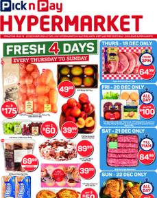 Pick n Pay - Hyper Fresh Specials - Gauteng