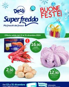 Volantini Decò Superfreddo da venerdì 13/12