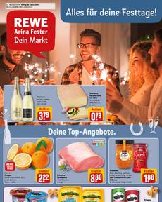 Rewe-Prospekt von Montag 23.12.