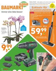 Globus Baumarkt-Prospekt von Montag 09.12.