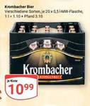 Krombacher Bier, 20 x 0,5 l