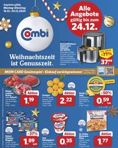 Combi-Prospekt von Montag 16.12.