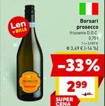 Borsari prosecco, 0,75 l