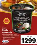 Deluxe bivaly mozzerella sajt